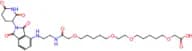 Pomalidomide-C2-amido-(C1-O-C5-O-C1)2-COOH