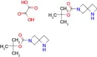 Tert-Butyl 1,6-diazaspiro[3.3]heptane-6-carboxylate oxalate(2:1)