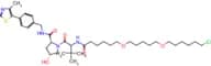 (S,R,S)-AHPC-(C3-​PEG)​2-​C6-​Cl