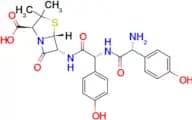 (2S,5R,6R)-6-((R)-2-((R)-2-Amino-2-(4-hydroxyphenyl)acetamido)-2-(4-hydroxyphenyl)acetamido)-3,3-d…