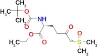 (S)-ethyl 2-((tert-butoxycarbonyl)amino)-6-(dimethylhydrosulfinyl)-5-hydroxyhex-5-enoate