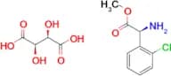 (S)-2-Chlorophenyl glycine methyl ester tartrate salt