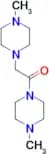 1,2-Bis(4-methylpiperazin-1-yl)ethanone (Nintedanib Impurity)