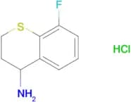 8-Fluorothiochroman-4-amine hydrochloride