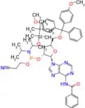 (2R,3R,4R,5R)-2-(6-benzamido-9H-purin-9-yl)-5-((bis(4-methoxyphenyl)(phenyl)methoxy)methyl)-4-((te…