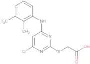 [4-Chloro-6-(2,3-xylidino)-2-pyrimidinylthio]acetic Acid