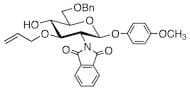 4-Methoxyphenyl 3-O-Allyl-6-O-benzyl-2-deoxy-2-phthalimido-β-D-glucopyranoside