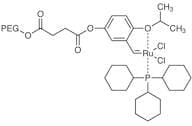 Polyethylene Glycol-bound Ruthenium Carbene Complex