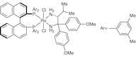 RuCl2[(R)-xylbinap][(R)-daipen]