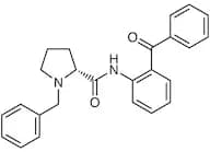 (R)-N-(2-Benzoylphenyl)-1-benzylpyrrolidine-2-carboxamide