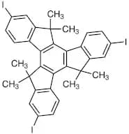10,15-Dihydro-2,7,12-triiodo-5,5,10,10,15,15-hexamethyl-5H-tribenzo[a,f,k]trindene