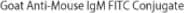 Goat Anti-Mouse IgM FITC Conjugate