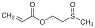 2-(Methylsulfinyl)ethyl Acrylate (stabilized with MEHQ)
