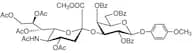 Neu5Ac[1Me,4789Ac]α(2-3)Gal[246Bz]-β-MP