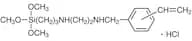 N-[2-(N-Vinylbenzylamino)ethyl]-3-aminopropyltrimethoxysilane Hydrochloride (30-40% in Methanol)