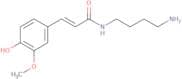 N-(4-Aminobutyl)-3-(4-hydroxy-3-methoxyphenyl)acrylamide