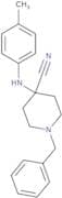 1-Benzyl-4-cyano-4-(para-toluidino)-piperidine