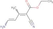 (2Z,4E)-5-Amino-2-cyano-3-methyl-penta-2,4-dienoic acid ethyl ester