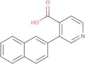 3-(Naphthalen-2-yl)isonicotinic acid