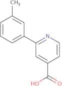 2-(3-methylphenyl)isonicotinic acid