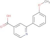 2-(3-Methoxyphenyl)isonicotinic acid