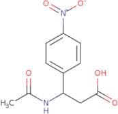 3-Acetamido-3-(4-nitrophenyl)propanoic acid
