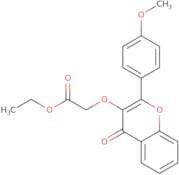 Ethyl 2-{[2-(4-methoxyphenyl)-4-oxo-4H-chromen-3-yl]oxy}acetate
