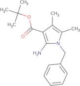 1-Benzyl-2-amino-3-tert-butoxycarbonyl-4,5-dimethylpyrrole