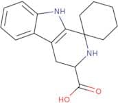 3',4'-Dihydro-spiro[cyclohexane-1,1'(2'H)-pyrido[3,4-b]indole]-3'-carboxylic acid
