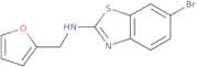 6-Bromo-N-(furan-2-ylmethyl)benzo[D]thiazol-2-amine
