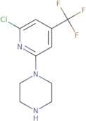 1-[6-Chloro-4-(trifluoromethyl)pyridin-2-yl]piperazine
