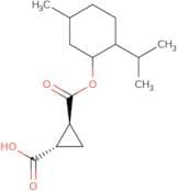 (1S,2S)-Cyclopropane-1,2-dicarboxylic Acid Monomenthyl Ester