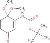 tert-Butyl (6,6-dimethoxy-3-oxocyclohexa-1,4-dien-1-yl)carbamate