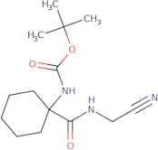 N-[1-[[(cyanomethyl)amino]carbonyl]cyclohexyl]-, 1,1-dimethylethyl ester