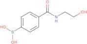 4-(2-Hydroxyethylcarbamoyl)phenylboronic acid