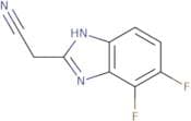 2-(Cyanomethyl)-4,5-difluorobenzimidazole