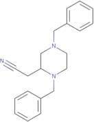 (S)-2-(1,4-Dibenzylpiperazin-2-yl)acetonitrile