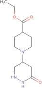 Ethyl 1-(1,6-dihydro-6-oxopyridazin-4-yl)piperidine-4-carboxylate