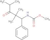 Methyl N-(2,2,4-trimethyl-3-oxo-1-phenylpent-1-yl)carbamate