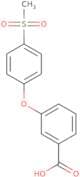 3-[(4-Methylsulfonyl)phenoxy]benzoic acid