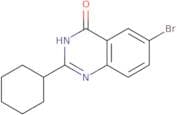 6-Bromo-2-cyclohexylquinazolin-4(3H)-one