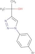 2-(1-(4-Bromophenyl)-1H-1,2,3-triazol-4-yl)propan-2-ol