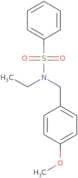 N-Ethyl-N-(4-methoxybenzyl)benzenesulphonamide