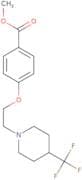 Methyl 4-{2-[4-(trifluoromethyl)piperidin-1-yl]ethoxy}benzoate