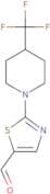 2-[4-(Trifluoromethyl)piperidino]-1,3-thiazole-5-carbaldehyde