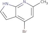 4-Bromo-6-methyl-1H-pyrrolo[2,3-b]pyridine