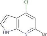 6-bromo-4-chloro-1h-pyrrolo[2,3-b]pyridine
