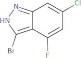 3-Bromo-6-chloro-4-fluoro-1H-indazole