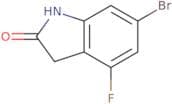 6-Bromo-4-fluoroindolin-2-one