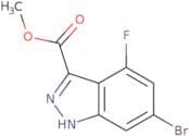 6-Bromo-4-fluoro 1H-indazole-3-methycarboxylate